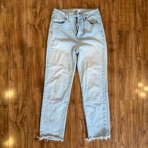 Just Black Light Blue Ankle & Cropped Jeans